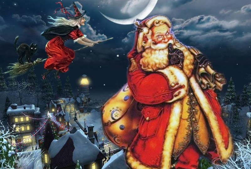 Баббо Натапе и фея Бефана (Италия)  дед мороз, новый год.рождество, санта клаус
