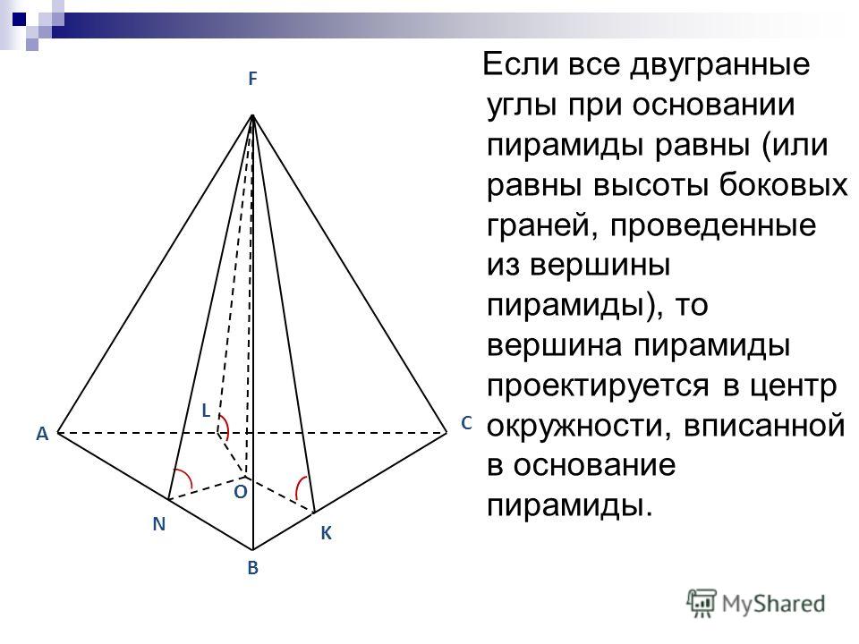 Пирамида с основанием 3 и 4