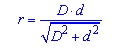 радиус вписанной в ромб окружности формула 2