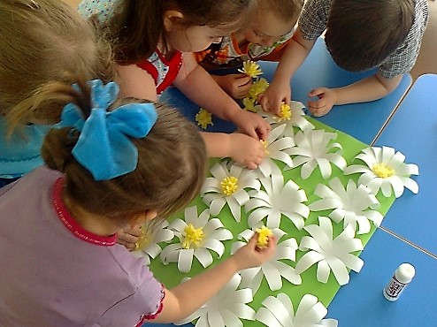 творческие работы детей в детском саду