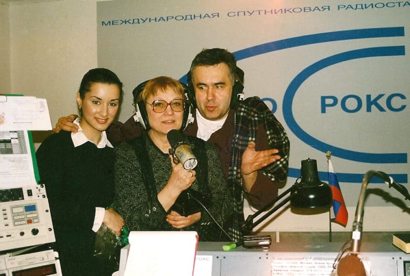 Тина Канделаки и Садальский на радио