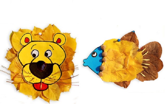 Осенний листопад — идеи для творчества с детьми, фото № 9