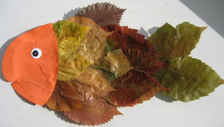 Осенний листопад — идеи для творчества с детьми, фото № 14