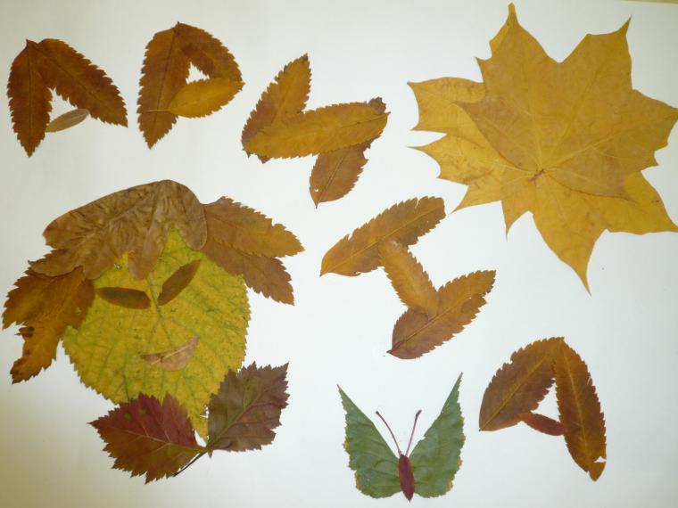 Осенний листопад — идеи для творчества с детьми, фото № 17