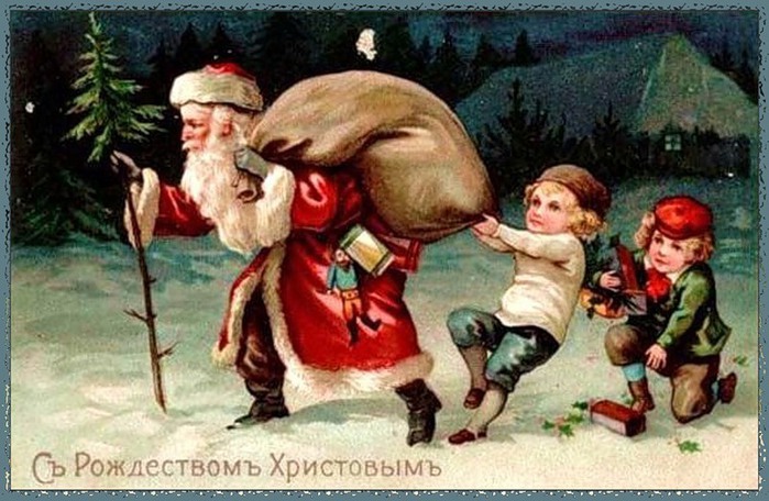 Винтажный Новый Год в открытках..., фото № 9