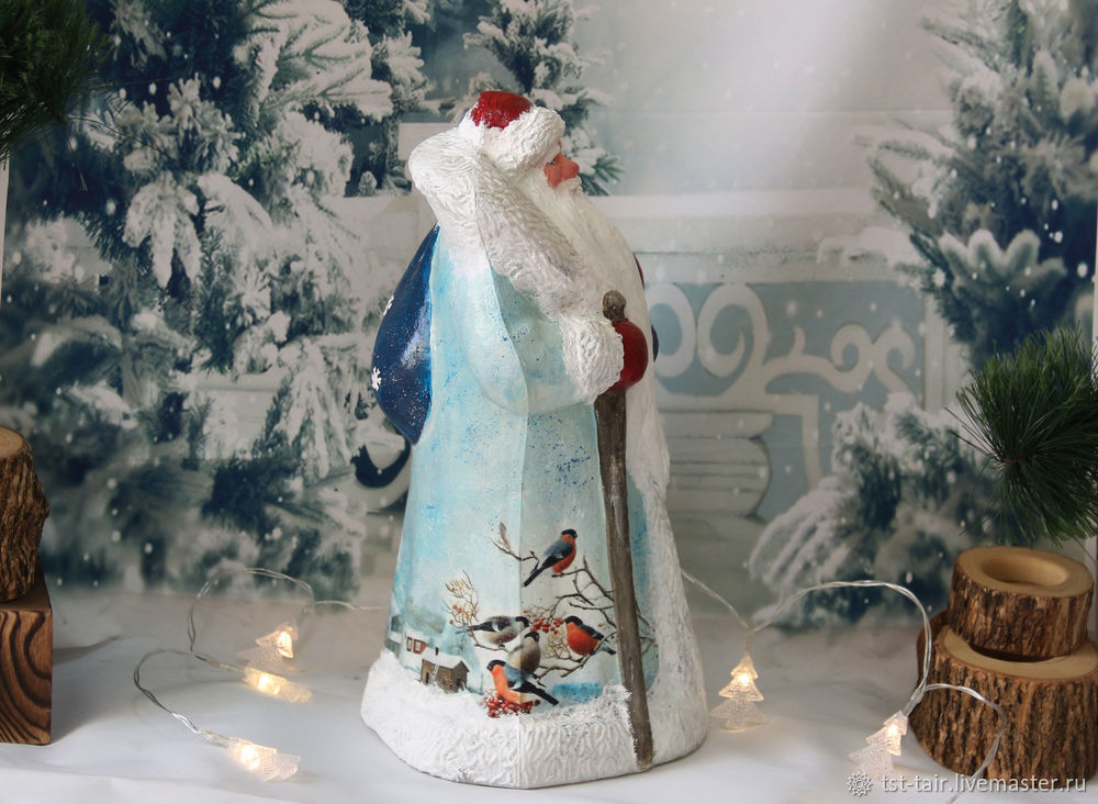 Реставрируем советского Деда Мороза. Перекрашиваем пластиковую фигурку, фото № 2