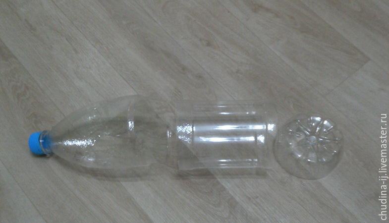 Новогодний декор: ёлочка в сапожке из пластиковой бутылки, фото № 1