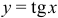 Формула функции y = tgx