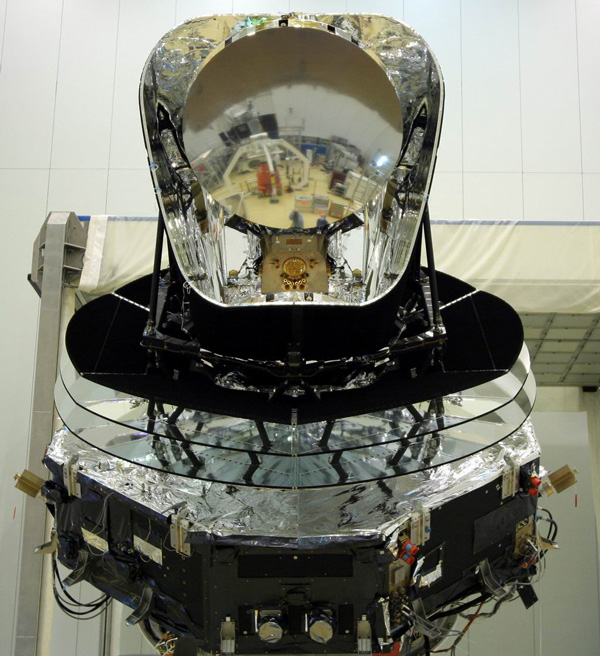 Европейский спутник «Планк», запущенный в 2009 году. Фото: ESA