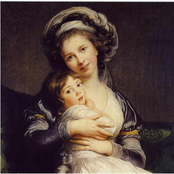 картины мать и дитя художников