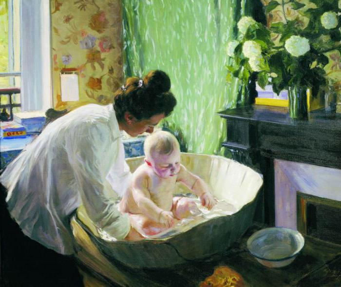 картины мать и дитя русских художников