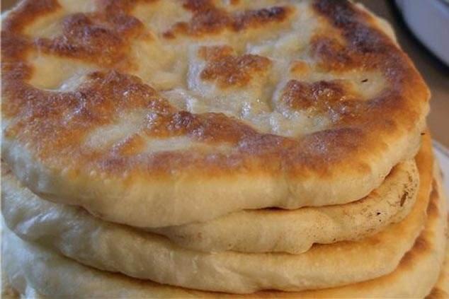 пышки на молоке жареные