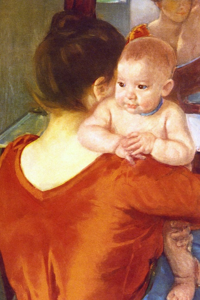 Открытки ко дню матери: Огюст Ренуар. Мать и дитя