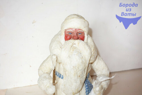 Реставрируем ватного Деда Мороза, фото № 31