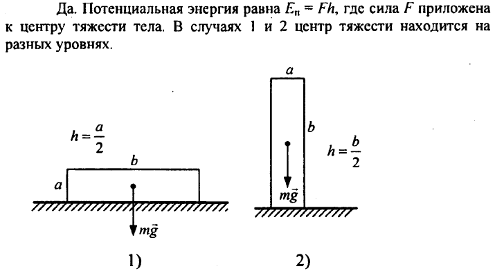 Энергия. Потенциальная и кинетическая энергия