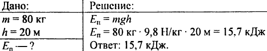 Энергия. Потенциальная и кинетическая энергия