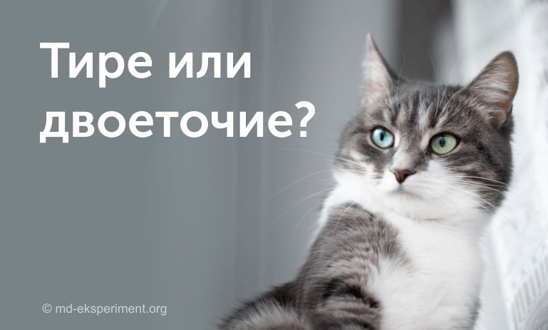 Вариативные знаки препинания. Двоеточие и тире. Что когда ставить Вариативные знаки препинания. Двоеточие и тире. Что когда ставить