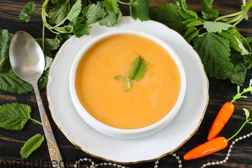 Суп-пюре из моркови как в детском саду