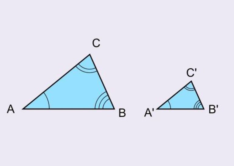 Подобных треугольников