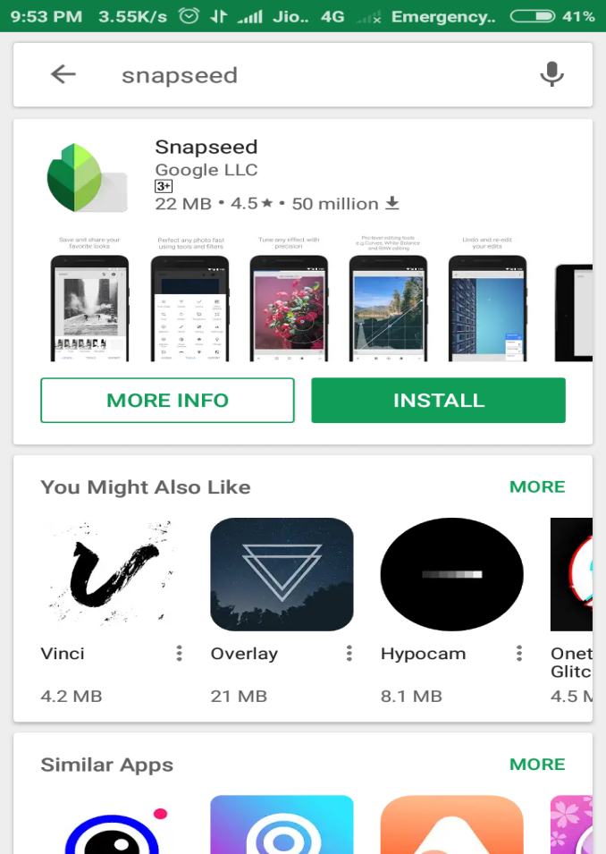 Download Snapseed For Android