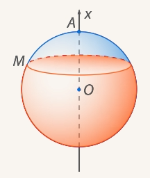 Два шаровых сегмента – маленький и большой