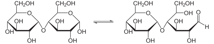 {\mathsf  {C_{{12}}H_{{22}}O_{{11}}+H_{2}O\rightarrow 2C_{6}H_{{12}}O_{6}}}.