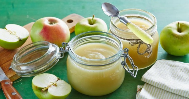 Пюре из яблок на зиму - лучшая заготовка для малышей и не только!