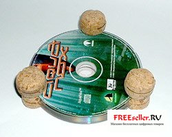 Самодельная подставка из CD дисков