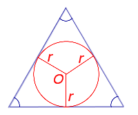 Площадь равностороннего правильного треугольника