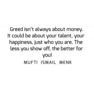 Islamic Quotes About Greed