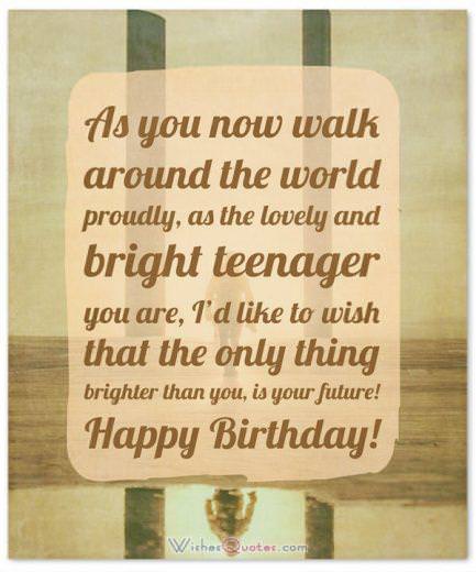Birthday Wishes for Teenagers: