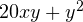 20xy+y^2