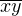 \overline{xy}