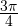 \frac{3\pi}{4}